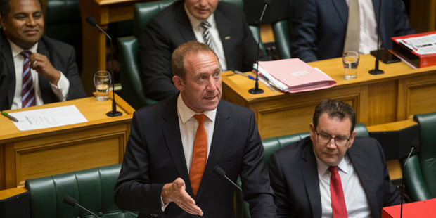 Labour leader Andrew Little asked why funding for mental health services had risen far more slowly than demand for services that rocketed by 60 per cent under National. Photo / Mark Mitchell