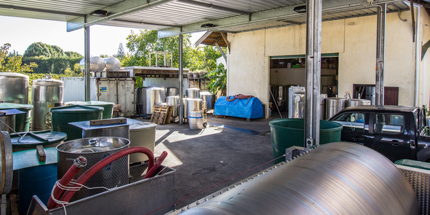 The winery is fully equipped with presses, a crusher, open top fermenters, closed tanks, a laboratory, and barrel room.
