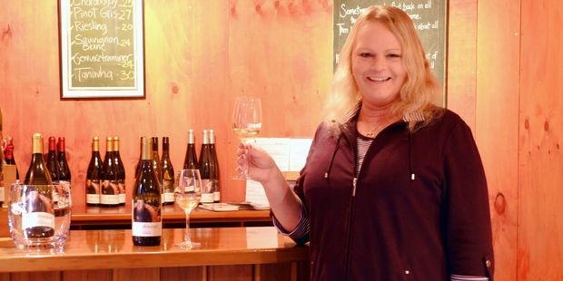 New owner of Ohinemuri winery, Chantelle Wheaton. Photo / Melanie Camoin