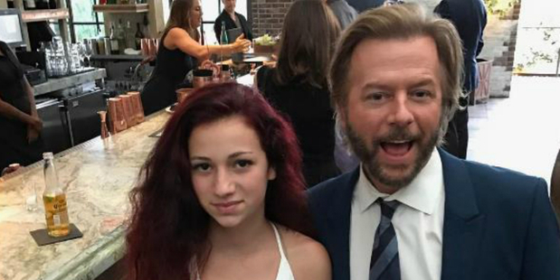 Danielle Bregoli and David Spade. Photo / Instagram