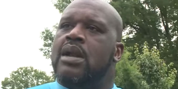 NBA great Shaquille O'Neal says he's running for sheriff.