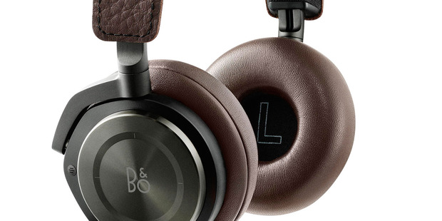 The B&O BeoPlay H8 wireless, noise-cancelling, on-ear headphones.