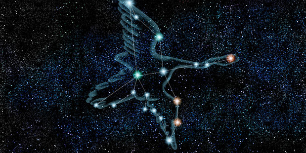 The star will appear in the constellation Cygnus, also know as the Northern Cross. Photo / 123rf