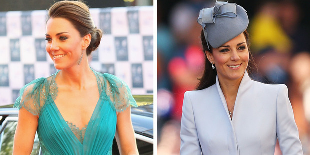 The Duchess of Cambridge tries trends on her own terms. Photo / Getty Images