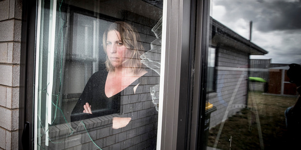 Tania Parker's mountain bike was stolen from her garage after thieves smashed their way in. Photo/Michael Craig