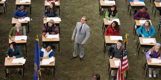 A scene from the film, Middle School.