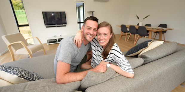 Josh and Candice Hodson's property has gone up more than $120,000 in value, and they couldn't be happier. Photo/George Novak