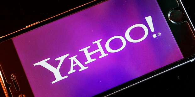 The logo of Yahoo. Photo / AP