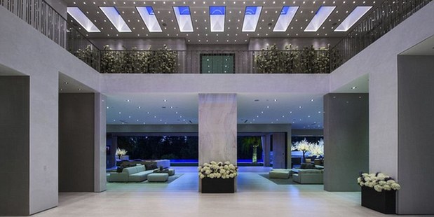 The home, which is across the street from Frank Sinatra's former pad, consists of 10 bedrooms and 20 full bathrooms. Photo / MLS