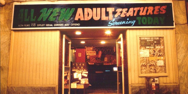 Before it was a comedy club the building that houses The Classic was a movie theatre showing porn films.