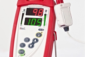 A pulse oximeter. Photo / Supplied.