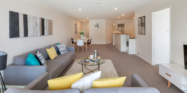 Apartment 7, The Mews, 8 Basque Road, Eden Terrace. Photo / Supplied