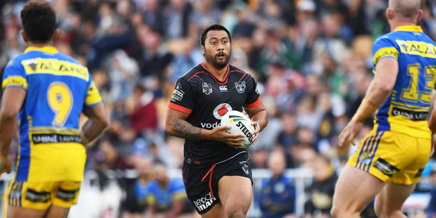 Ligi Sao in action for the Warriors. Photosport