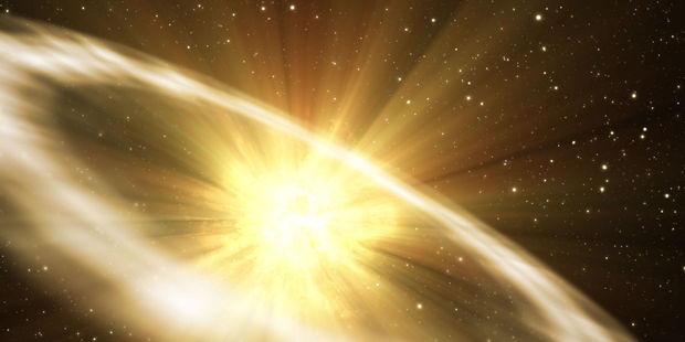 What's a "safe" distance to survive a nearby supernova? Scientists say 40-50 light years. Photo / 123RF