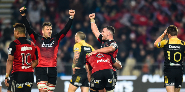 The Crusaders take an 11-0 perfect record into tonight's clash with the Chiefs. Photosport