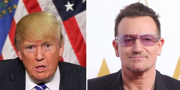 With or Without You: Bono bans Donald Trump from tour