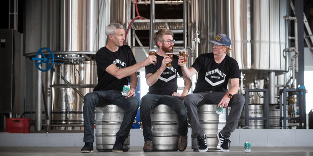 Three men have set up a new neighbourhood brewery in Kingsland called Urbanaut. Photo / Jason Oxenham