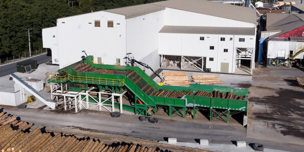 The newly built 'Mega Mill' at Red Stag Timber. Photo/Supplied