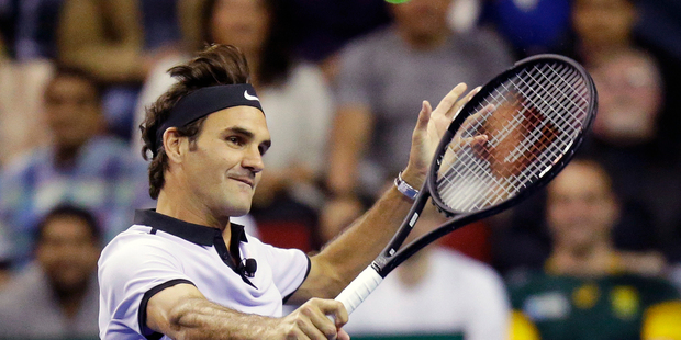 Roger Federer of Switzerland. Photo / AP