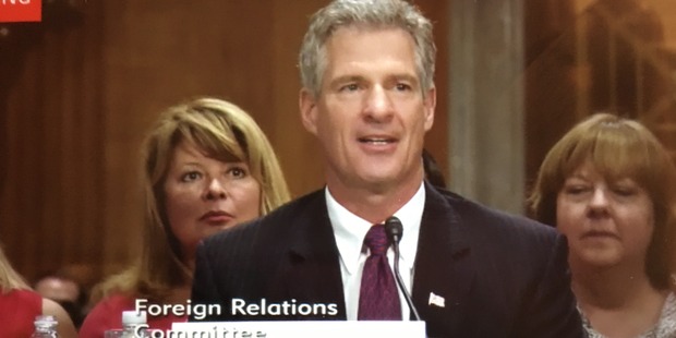 Scott Brown and his wife Gail, left, are looking forward to a 'fair go' from New Zealanders.