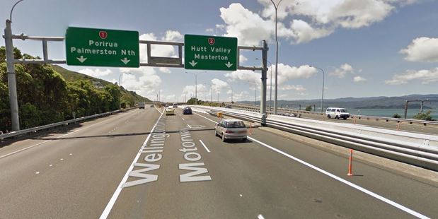 The driver took off up State Highway 2 towards Lower Hutt.