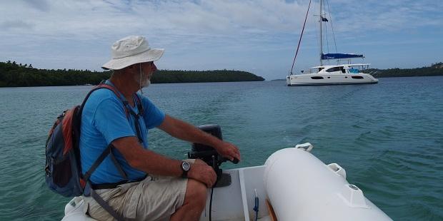Sailing in Tonga. Photo / Lindsay Wright