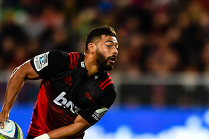 Richie Mo'unga of the Crusaders. Photosport