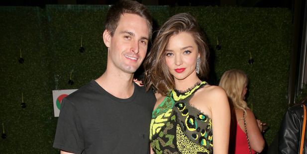 Miranda Kerr and Evan Spiegel are married!