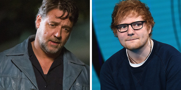 Russell Crowe alleges Ed Sheeran is engaged to wed Russell Crowe alleges Ed Sheeran is engaged to wed