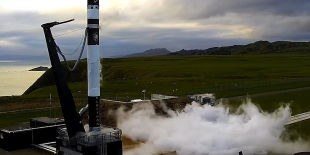 Rocket Lab launched its rocket from Mahia Peninsula.