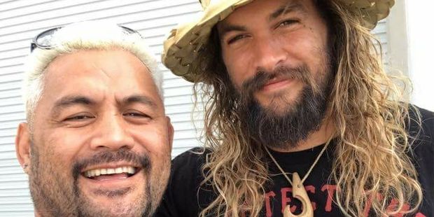 Jason Momoa Performs the Haka With Auckland's UFC Team
