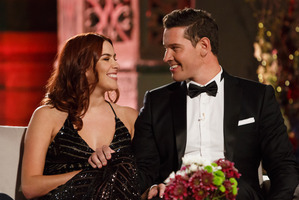 Zac Franich and Viarni Bright, the winning couple from The Bachelor NZ.