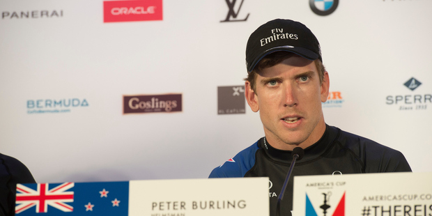 Emirates Team New Zealand Helmsman Peter Burling. Photo / www.photosport.co.nz