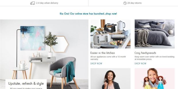 Kmart de compras en línea lanza - New Zealand Herald 1 Kmart online shopping is now available.