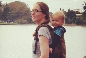 Emily Holdaway with toddler Ziggy. Photo / via Facebook