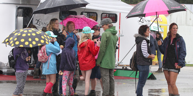 Despite the rain, last year's Horse of the Year was a success leading to the Hastings District Council committing more funding for next year's event. Photo / Duncan Brown