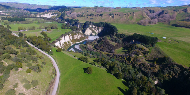 Quality Taihape farmland attracts spirited bidding at auction.