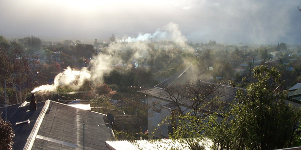 Fires roaring in Havelock North, as the Hastings district recorded no exceedance in June for the first time since air quality was monitored in 2006. Photo/ supplied.