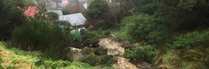 Emergency: flooding, washout and slips
