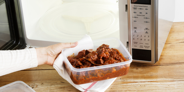 Microwaving cannot magically make contaminated food safe. So if in doubt, throw it out. Photo / Getty