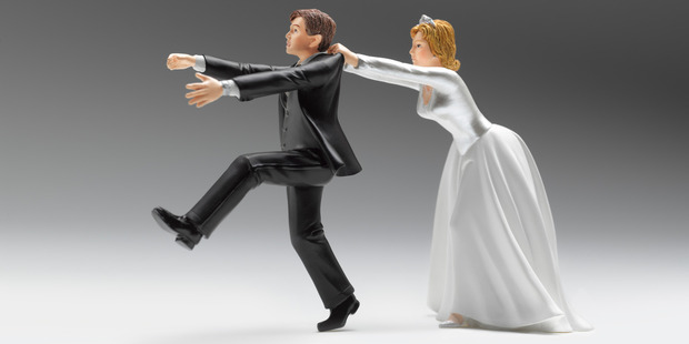 Rather than being the best day of their life, these people recall their wedding day with nothing but regret. Photo / Getty