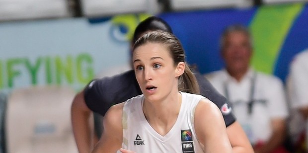 Erin Rooney playing against Cuba. Photo / Getty Images