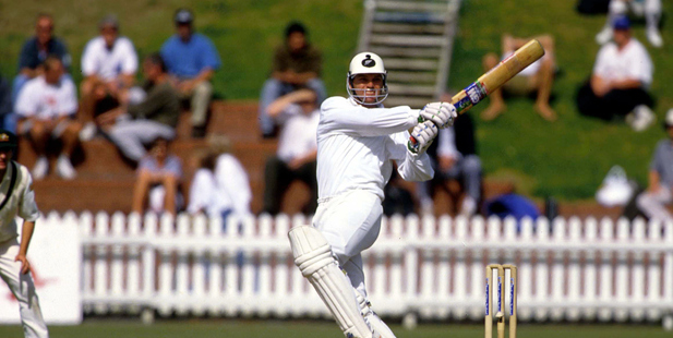Martin Crowe holds the New Zealand record of 17 test centuries. Photosport