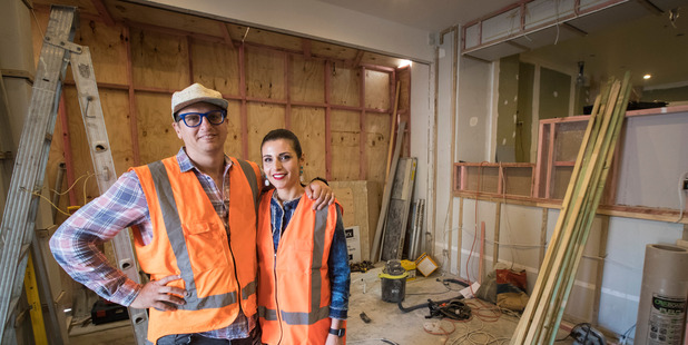 Giapo and Annarosa inside their new premises on Gore Street. Photo/Jason Oxenham.