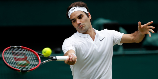Roger Federer. Photo / AP