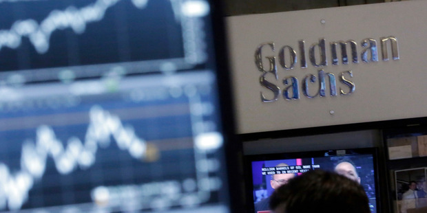 Fourth-quarter earnings more than tripled as the fixed-income business got a boost from speculation economic growth will accelerate.