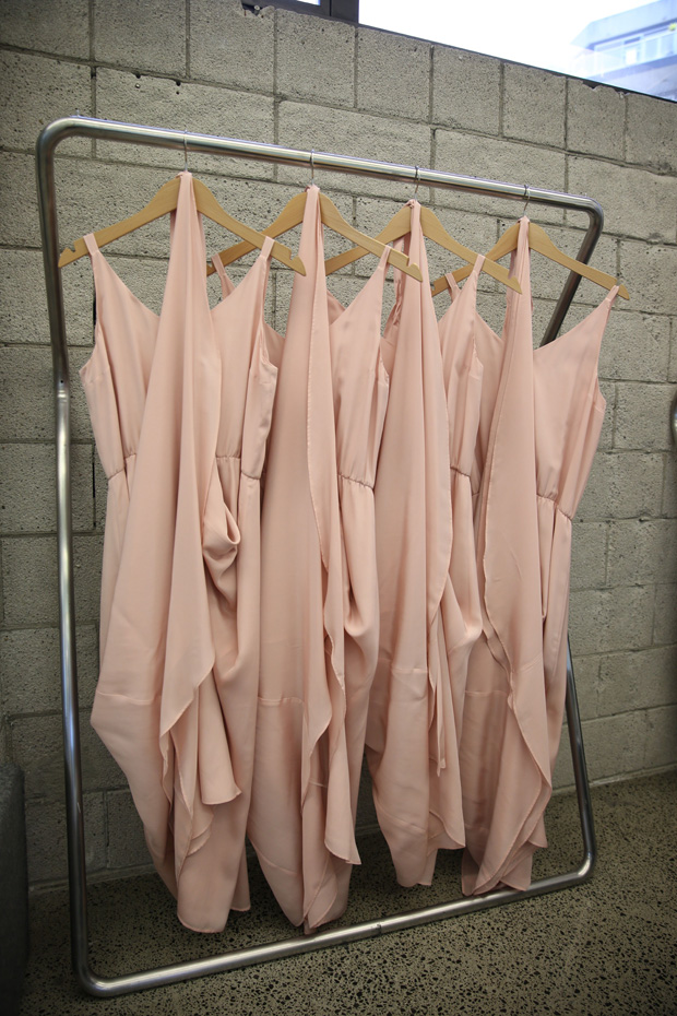 Gemma's bridesmaid dresses. Photo / supplied
