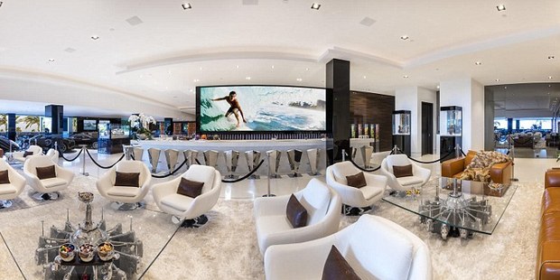 The home was built in four years without a buyer lined-up - and only about 1,810 billionaires around the world can afford it. Photo / Bruce Makowsky/BAM Luxury Development