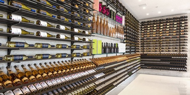 Two wine and champagne cellars house bottles carefully selected by Makowsky himself. Photo / Bruce Makowsky/BAM Luxury Development