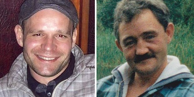 Lukasz Slaboszewski (left) and John Chapman were stabbed to death by Joanna Dennehy.